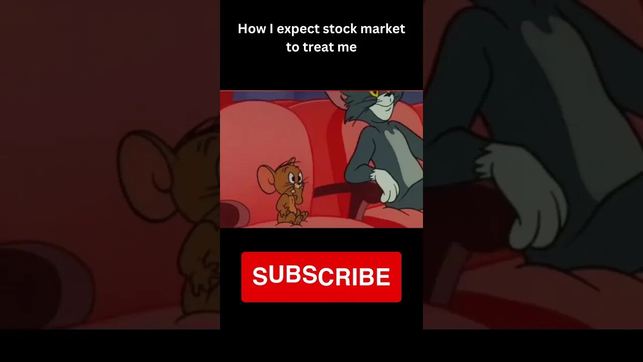 Stock market treatment explained in 10 secs. #shorts #stockmarket #funny #tomandjerry