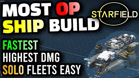 Starfield - The BEST Ships to BUILD for NEW PLAYERS, How to WIN all Space Fights