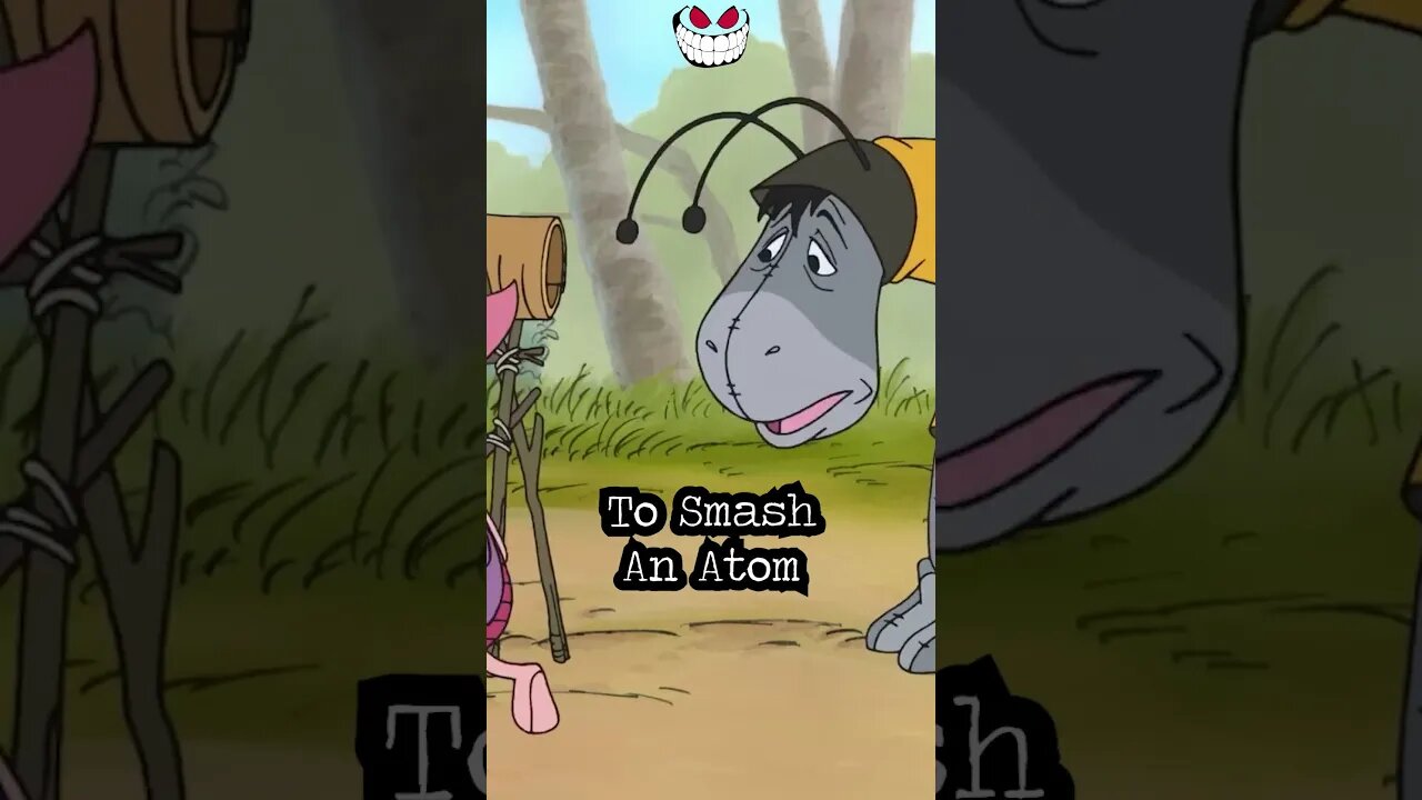 What A Sad Era When It Is Easier To Smash An Atom Than A Prejudice #piglet #eeyore #cartoon #quotes
