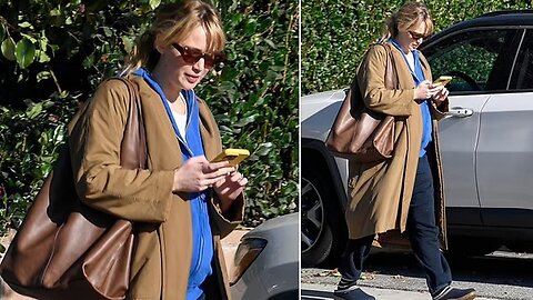 "Jennifer Lawrence Shows Off Baby Bump!"