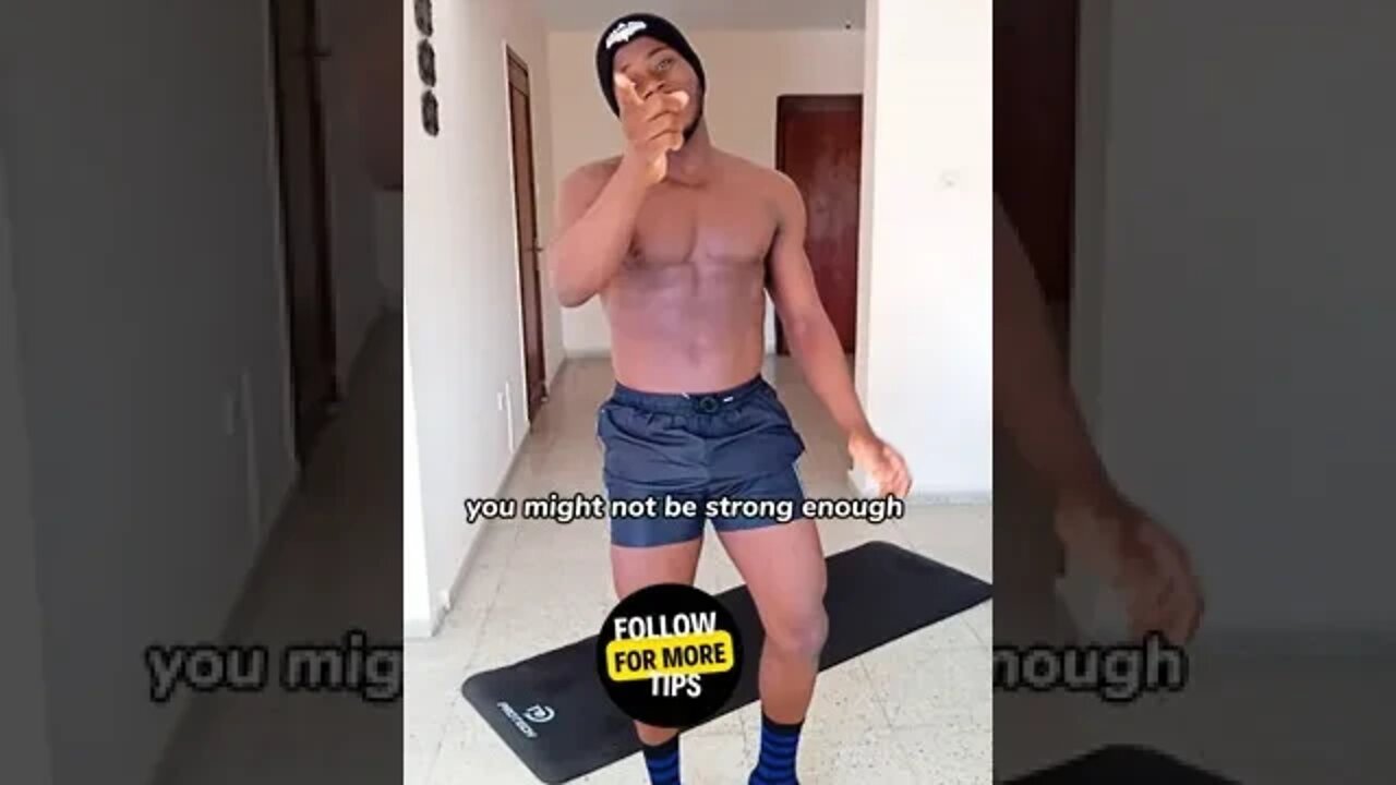 Do This When The Exercise is Hard To Perform