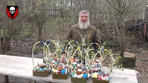 🇺🇦GraphicWar🔥"Combat Easter Message" Frontline - Christ Has Risen Glory to Ukraine Armed Forces(ZSU)