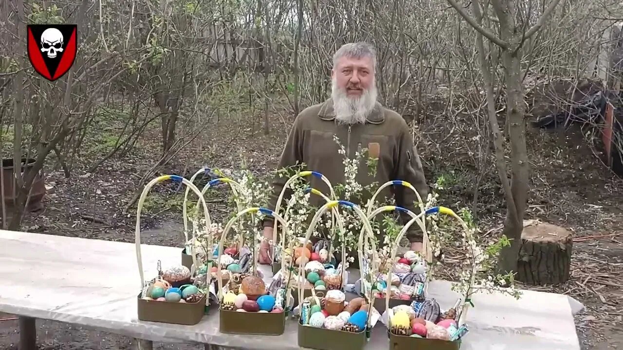 🇺🇦GraphicWar🔥"Combat Easter Message" Frontline - Christ Has Risen Glory to Ukraine Armed Forces(ZSU)