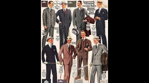 What's happened to men's clothing.