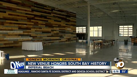 New event venue honors South Bay history