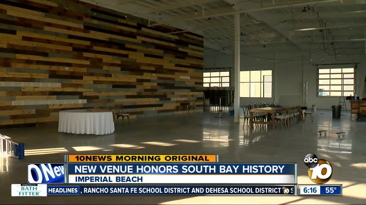 New event venue honors South Bay history