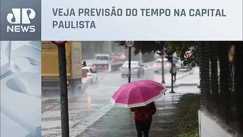 Frio e chuva persistem em São Paulo nesta sexta (06)