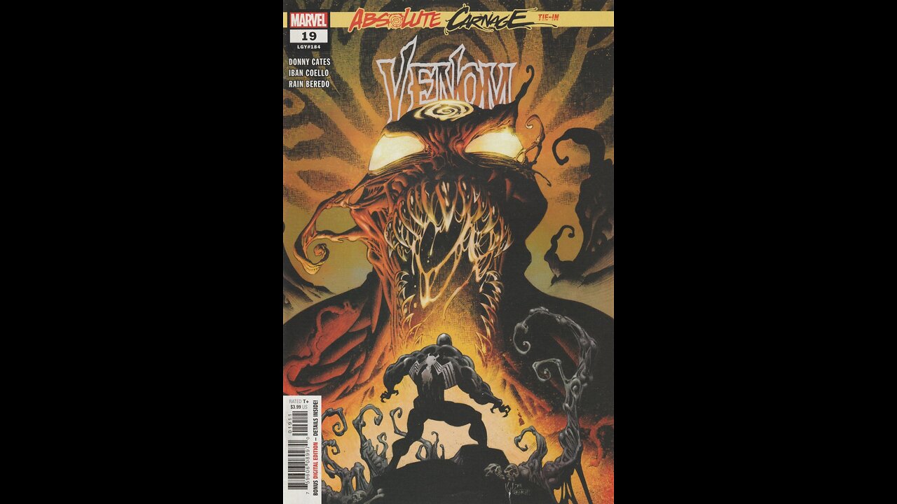 Venom -- Issue 19 / LGY 184 (2018, Marvel Comics) Review