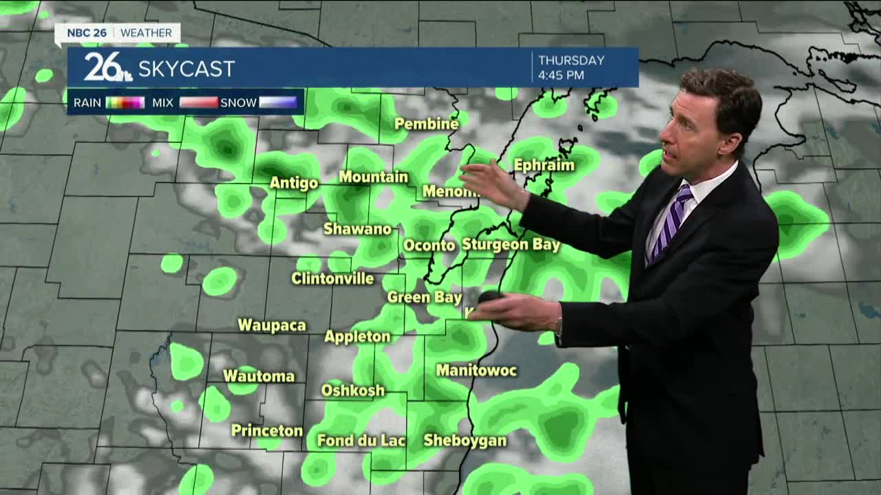 Michael Fish's NBC 26 weather forecast