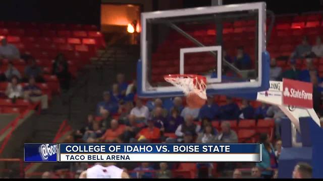 Boise State hangs on vs. C of I 74-69