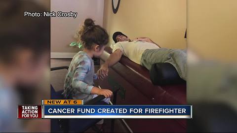 Cancer fund created for firefigher