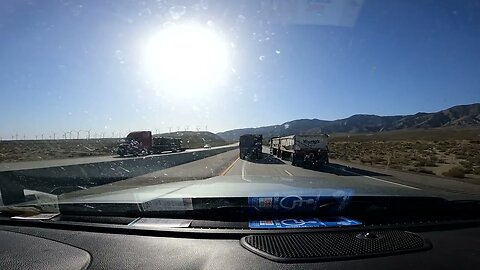 We almost crashed on Highway 58