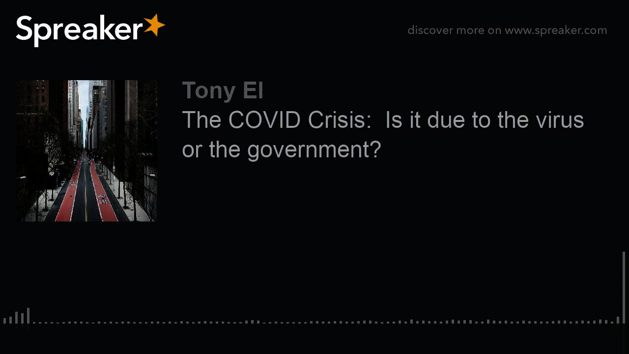 The COVID Crisis: Is it due to the virus or the government?