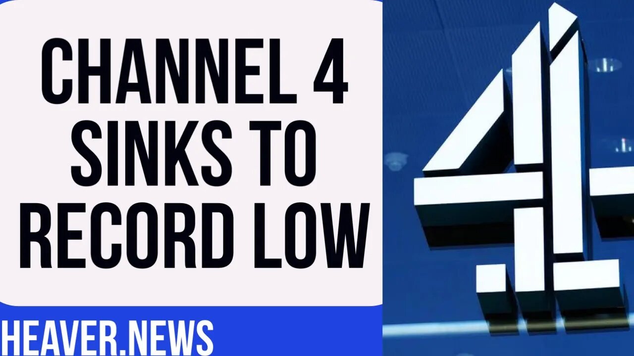 Channel 4 CRASHES To Disastrous Record LOW