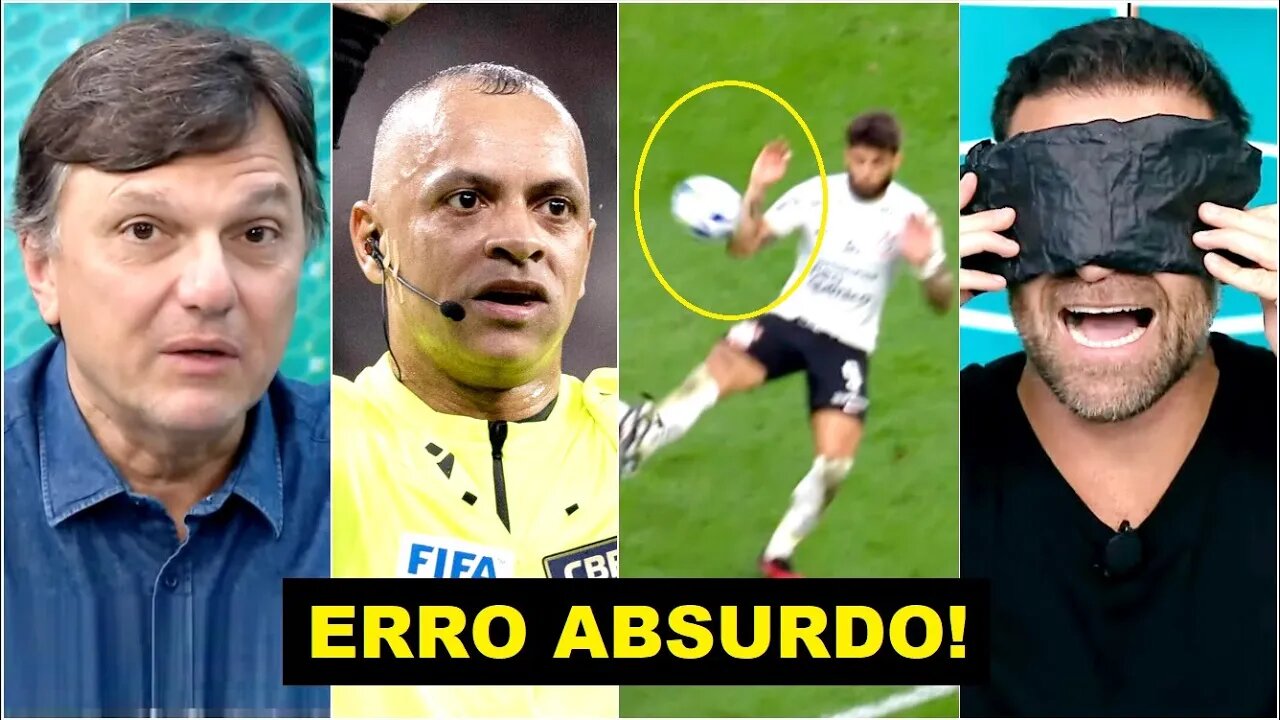 "É UMA VERGONHA! UM ABSURDO! O VAR..." Pênalti NÃO MARCADO pro Grêmio contra Corinthians é CRITICADO