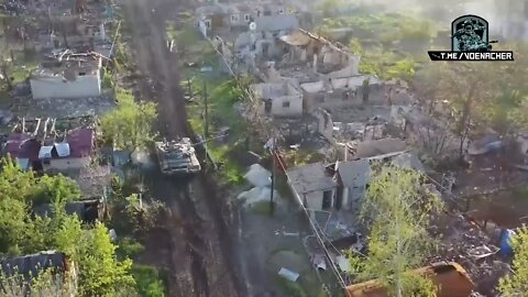T-72B3 of the Russian Armed Forces battling in the Avdeevka area