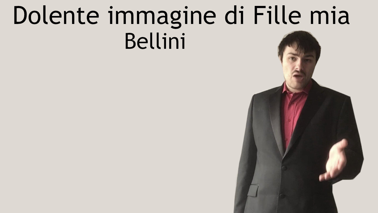 Dolente immagine di Fille mia - 15 chamber compositions - Bellini