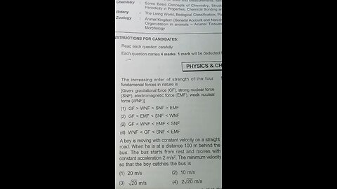 Physics NEET Questions 🤯