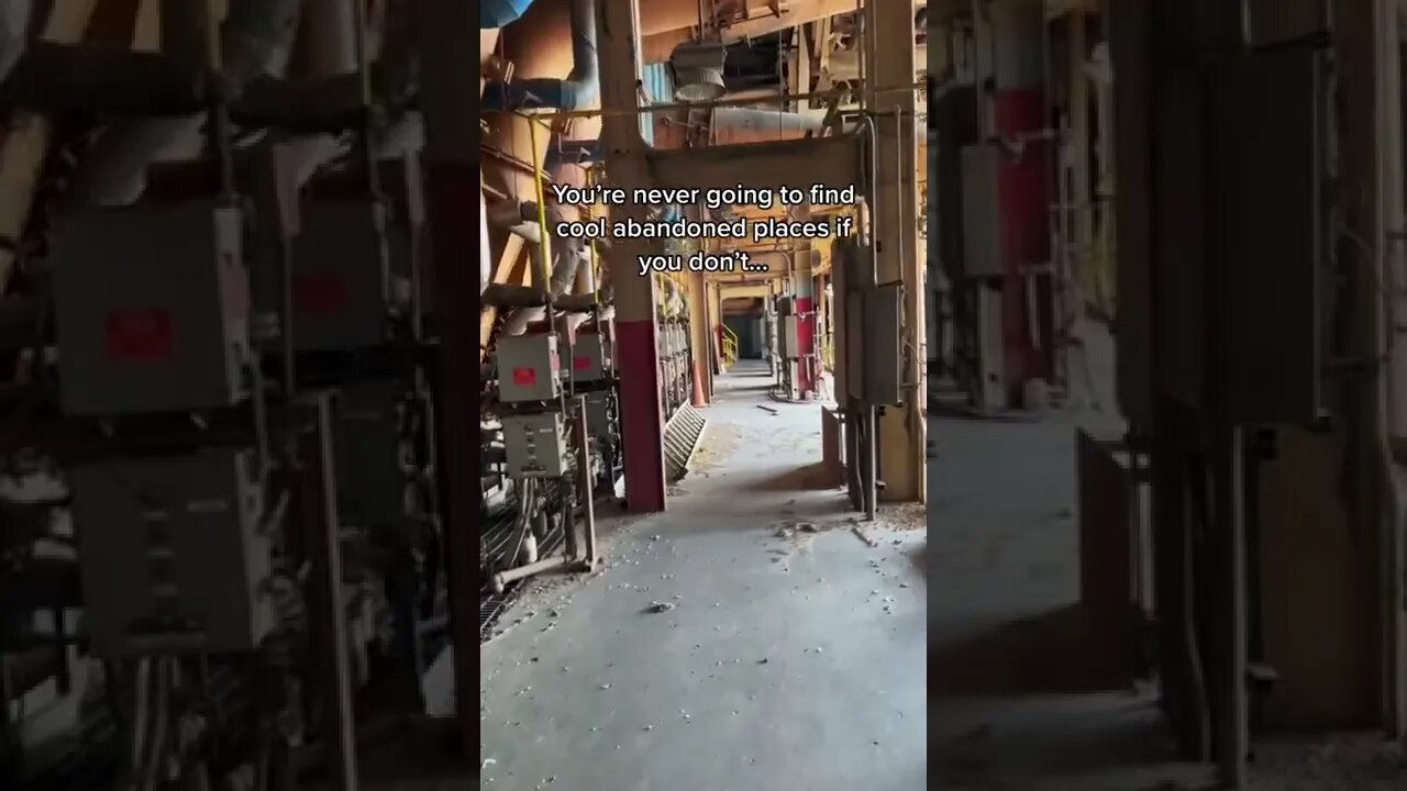 You’re never going to find cool abandoned places if you don’t…￼