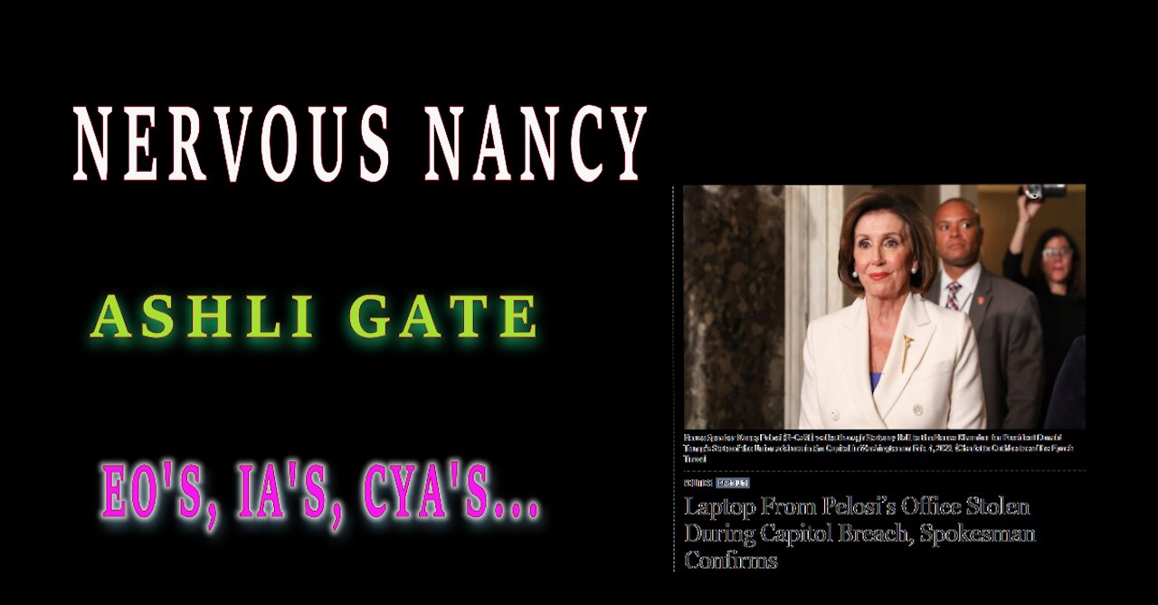 NERVOUS NANCY...ASHLI GATE....EO, IA, CYA!!!