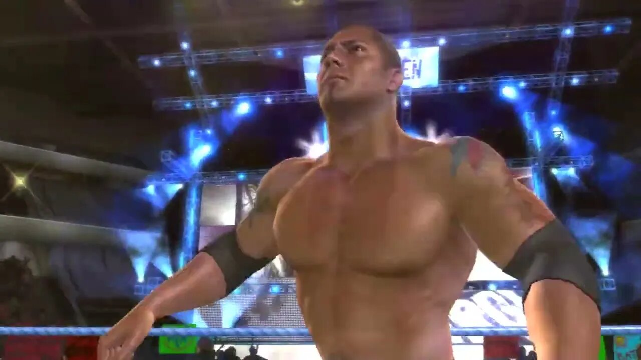 WWE SmackDown vs. Raw 2010 Gameplay John Cena vs Batista