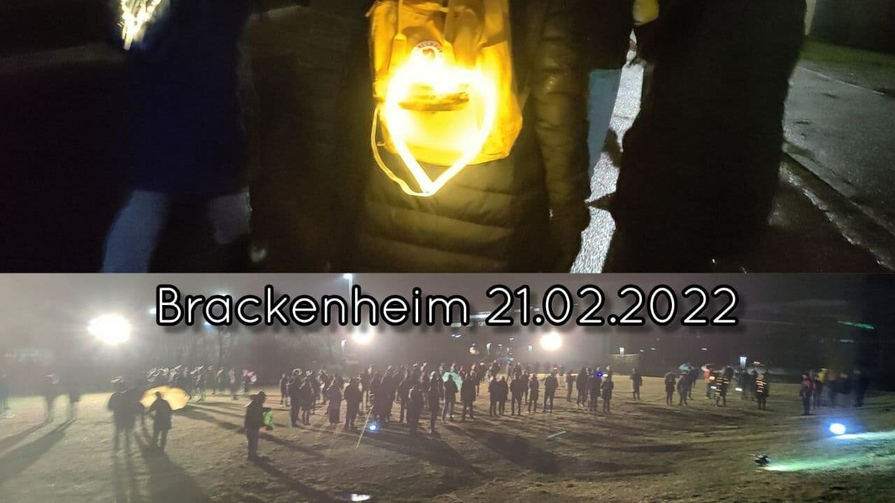 Brackenheim 21.02.2022 - Regen Spaziergang unter Freunden