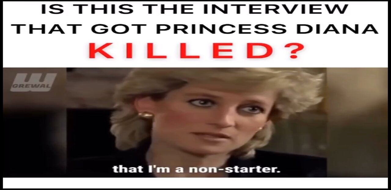 The Interview That Got Princess Diana Murdered