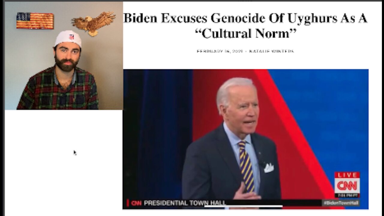 Joe Biden DEFENDS & EXCUSES Uyghur Genocide In China As 'Cultural Norm'?!