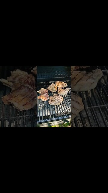 grilled chops