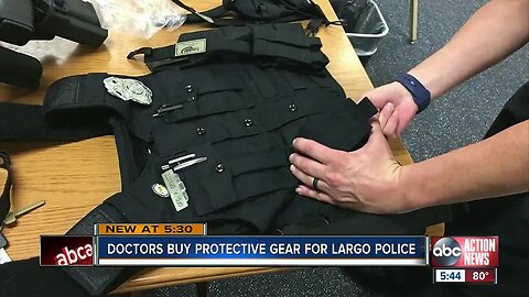 Doctors chip in to help Largo Police officers afford active shooter kits