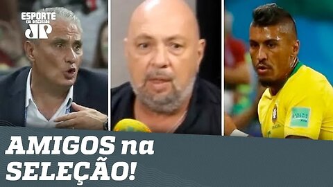 "TITE tem os seus AMIGOS na SELEÇÃO!", critica narrador