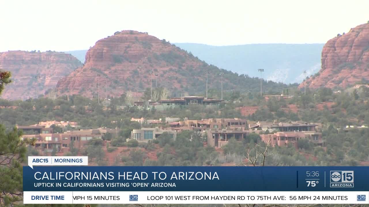 Californians flocking to Arizona amid pandemic