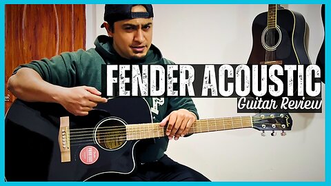 First Impression | Fender CD60SCE | Acoustic Guitar Review