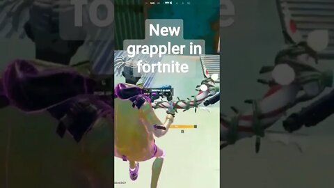 Fortnite NEW Grapple Glider NOW In-Game! #shorts #fortnite