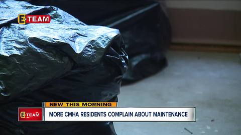 More CMHA residents complain about maintenance