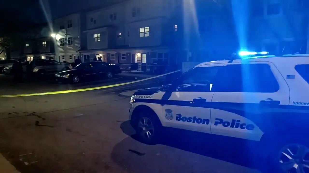 Boston police investigating multiple shots fired in the rate of Smith Street part 1