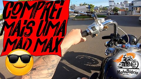 ✅ Moto CUSTOM VELHA vale a PENA? Comprei mais uma MAD MAX 😎😎😎😎