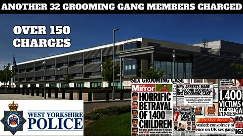 32 Huddersfield Grooming Gang Scum Charged With Over 150 Offences. All Get Bail 🤬
