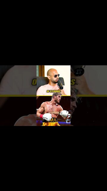 Andrew Tate thinks Logan Paul is on Steroids 😲#dubai #trending #loganpaul #shorts