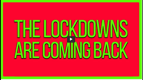 REESE REPORT - The Lockdowns Are Coming Back