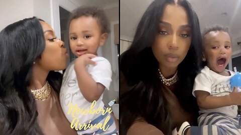 Kash Doll's Son Kashton Does Lil Uzi's "Just Wanna Rock" Dance! 🕺🏾