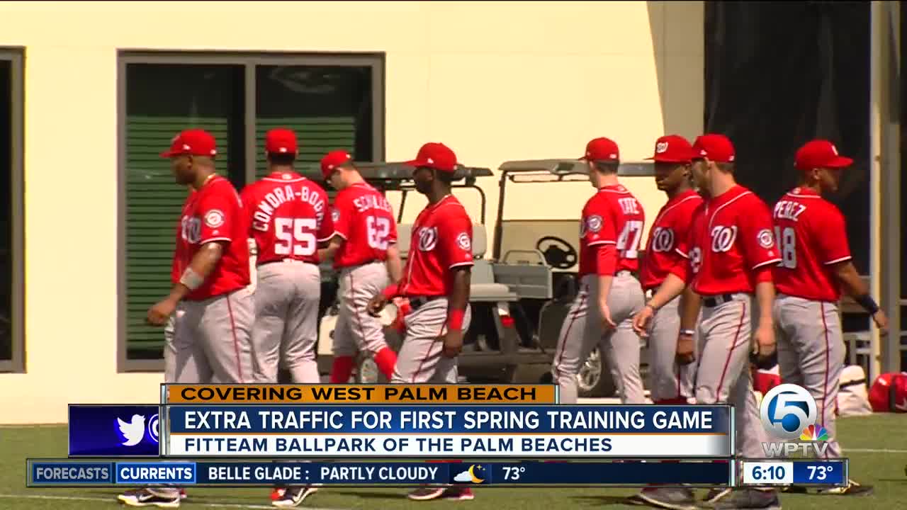 Spring training games begin this weekend across Florida