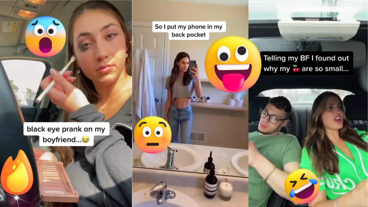 I gonna be naked outside🤤 | Couple Prank Videos #4 | Tiktok Compilation 2022