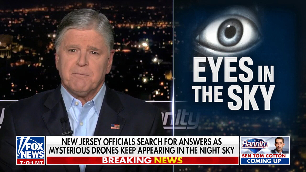 Hannity Torches Biden Admin Over 'Chilling' Drone Flights: 'Shady Cabal' That Doesn't 'Give A Damn'