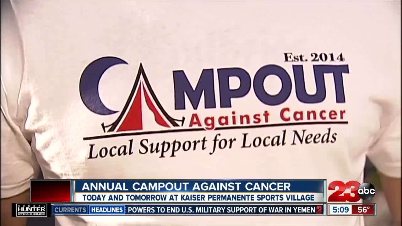 6th annual Campout Against Cancer