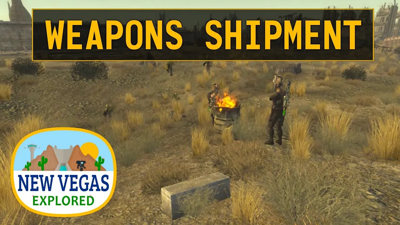 Fallout New Vegas | Disassembled Weapons Shipment Explored