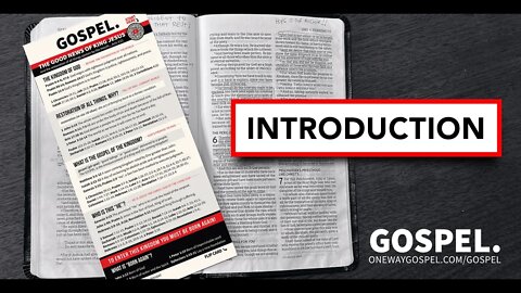 GOSPEL CARD - Introduction // OneWayGospel