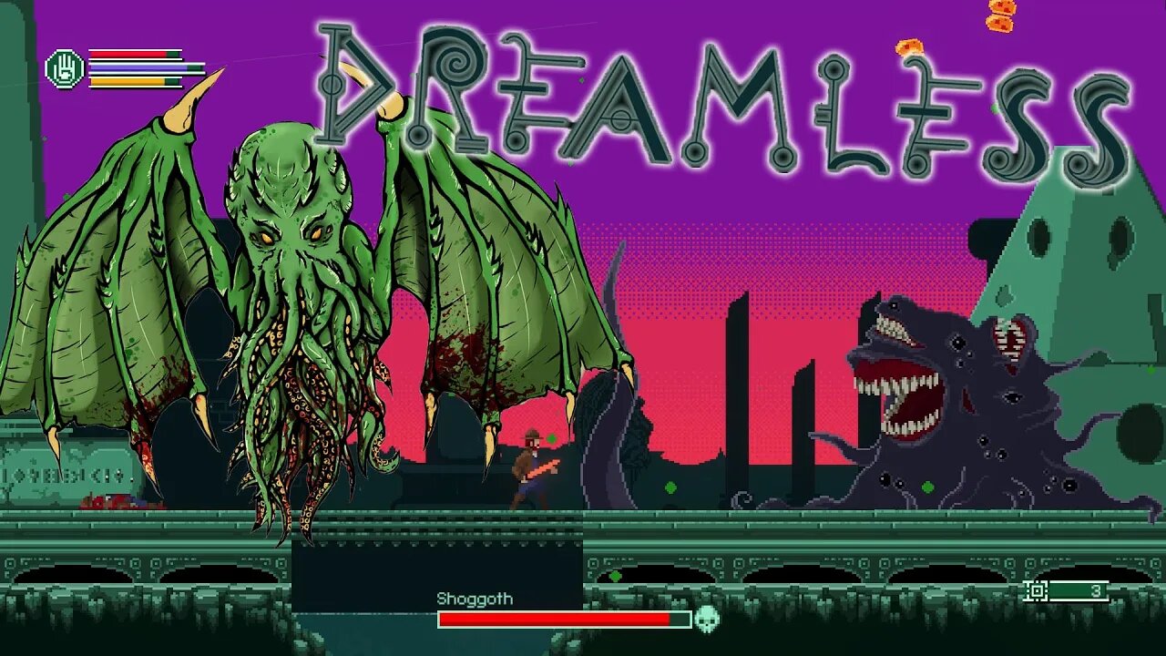 Dreamless: The Madness from the Sea - Going After Cthulhu (Lovecraftian Metroidvania Game)