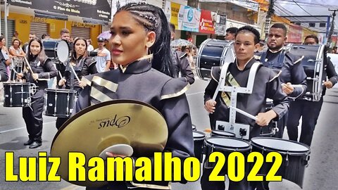 BANDA MARCIAL LUIZ RAMALHO 2022 NO DESFILE CÍVICO - BAIRRO DE MANGABEIRA 2022