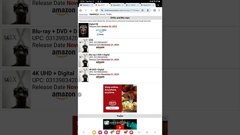 saw x Blu ray and DVD release date confirmed #shorts